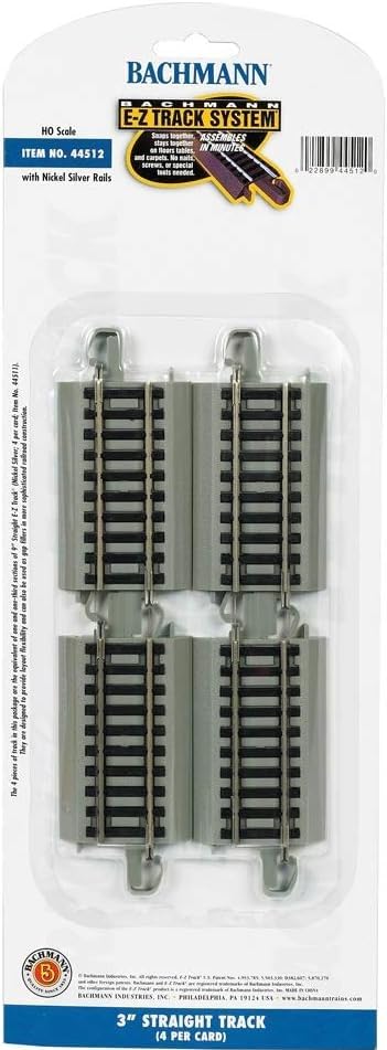 Amazon | Bachmann Trainins スナップフィット E-Z TRACK 3インチ